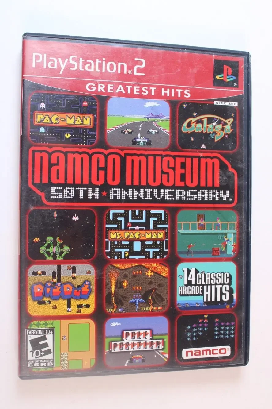 Namco Museum 50th Anniversary (Sony PlayStation 2, 2001, PS2) Authentic Complete